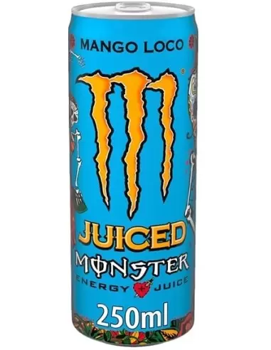 نوشیدنی انرژی زا مانستر آبی کوچک Monster Energy Juiced Mango loco 250ml
