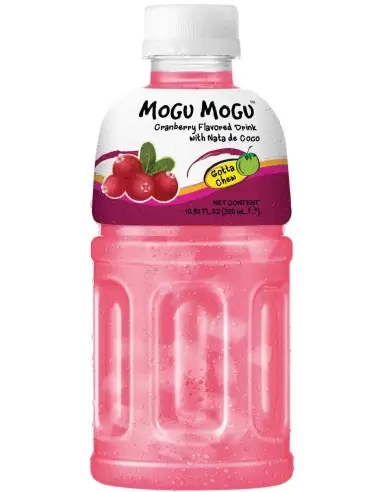قیمت خرید فروش نوشیدنی موگو موگو زغال اخته اصل Mogu Mogu Cranberry 320ml