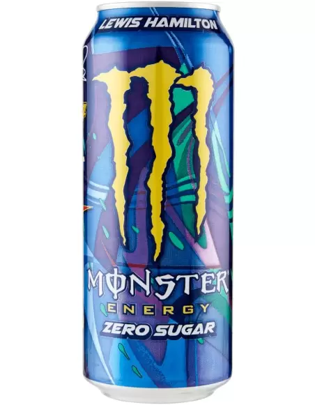 نوشیدنی انرژی زا بدون قند مانستر لویز همیلتون Monster Energy Lewis Hamilton 500ml