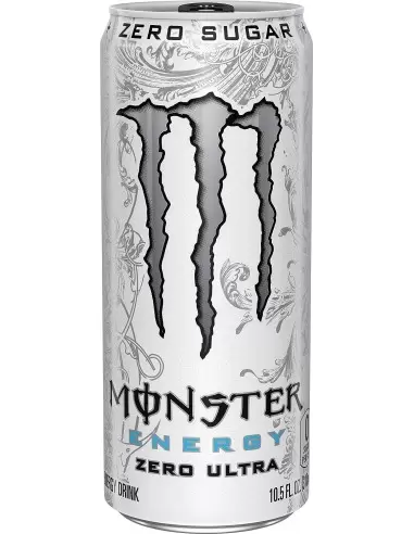 نوشیدنی انرژی زا بدون قند مانستر الترا سفید Monster Energy Ultra 500ml