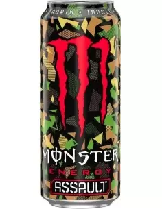 نوشیدنی انرژی زا مانستر اسولت (یورش) Monster Energy Assault 500ml