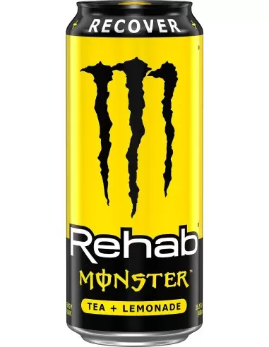 نوشیدنی انرژی زا مانستر رهب چای و لیموناد Monster Energy Rehab Tea+Lemonade 500ml