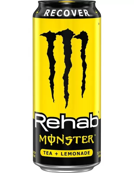نوشیدنی انرژی زا مانستر رهب چای و لیموناد Monster Energy Rehab Tea+Lemonade 500ml