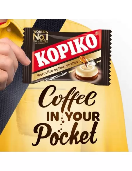 آبنبات قهوه کوپیکو کاپوچینو 175 گرمی Kopiko Cappuccino Candy