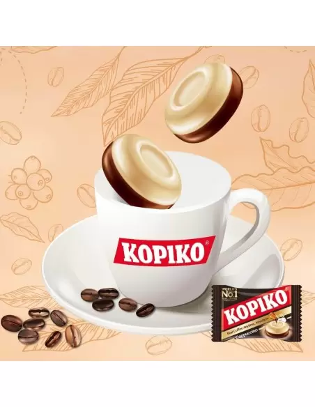 آبنبات قهوه کوپیکو کاپوچینو 175 گرمی Kopiko Cappuccino Candy