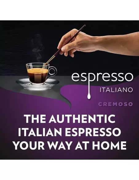 دانه قهوه لاوازا اسپرسو ایتالیانو کرموسو 1 کیلویی Lavazza Espresso Italiano Cremoso Bean