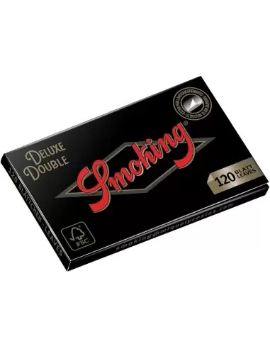 پیپر (کاغذ) سیگار پیچ اسموکینگ دوبل 120 برگی Smoking Deluxe Regular Double