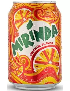 نوشابه میرندا اصلی اماراتی با طعم پرتقال قوطی فلزی Mirinda 300ml