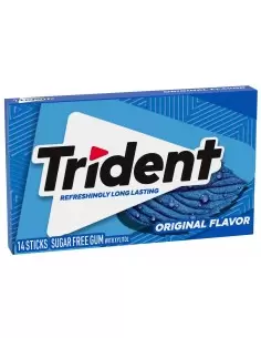 خرید آدامس تریدنت آبی اصل Trident Original Flavor Gum