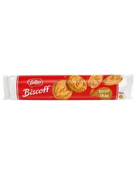 قیمت خرید بیسکویت کرم دار لوتوس بیسکوف کرم 150گرمی Lotus Biscoff Sandwich Cookie Biscoff Cream