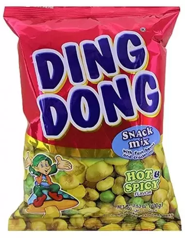 قیمت خرید آجیل دینگ دونگ تند و آتشین Ding Dong Hot & Spicy 100gr