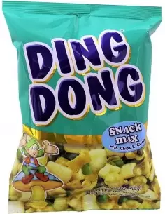 قیمت خرید آجیل دینگ دونگ چیپس و فر ساده Ding Dong Snack Mix 100gr