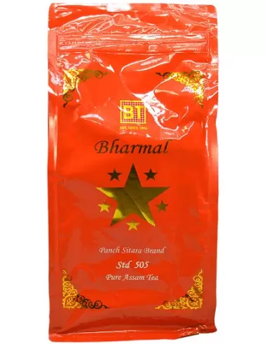 قیمت خرید چای سیاه قلمی پنج ستاره 505 بارمال Bharmal Panch Sitara std 505 Tea