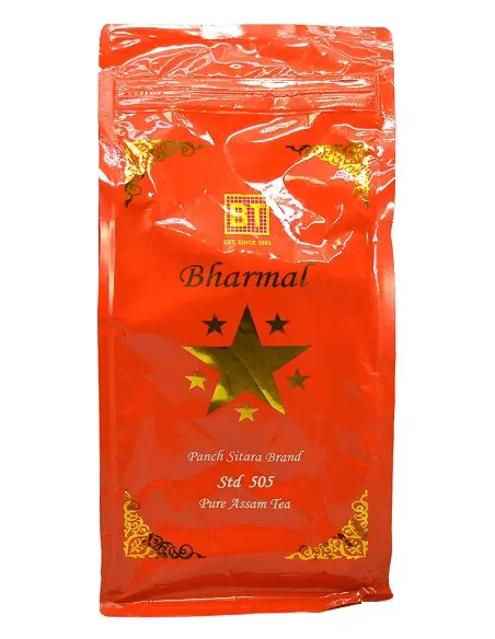 قیمت خرید چای سیاه قلمی پنج ستاره 505 بارمال Bharmal Panch Sitara std 505 Tea
