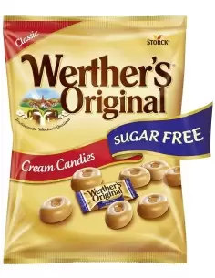 قیمت خرید آبنبات وردرز اوریجینال رژیمی بدون شکر 70 گرمی Werther's Original Cream Candies Sugar Free