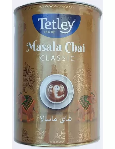 قیمت خرید چای ماسالا کلاسیک تتلی با طعم زعفران 500گرمی Tetley Masala Classic Tea