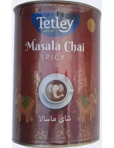 قیمت خرید چای ماسالا اسپایسی تتلی با طعم تند 500گرمی Tetley Masala Spicy Tea