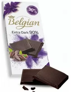 قیمت خرید شکلات تلخ بلژین اکسترا دارک 100 گرمی Belgian Extra Dark Chocolate �