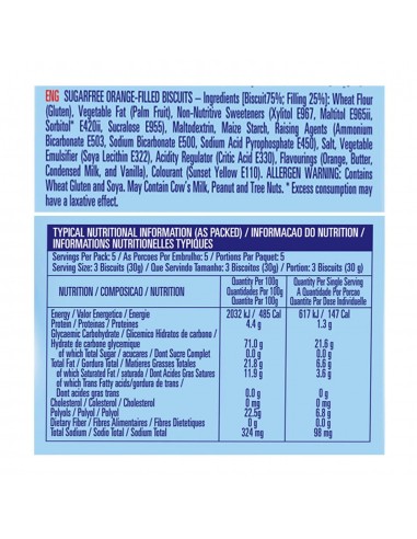 بیسکویت رژیمی بدون شکر و کرم دار تیفانی با طعم...