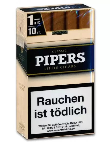 سیگار برگ پایپرز کلاسیک Pipers Club Cigars Classic - بسته 10نخی