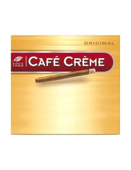 سیگار برگ کافی کرم اورجینال بدون طعم جعبه فلزی (سیگاریلو) Cafe Creme Original- (10 نخی)