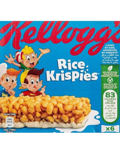 غلات بار برنجی کلاگز 20 گرمی Kellogg's Rice...