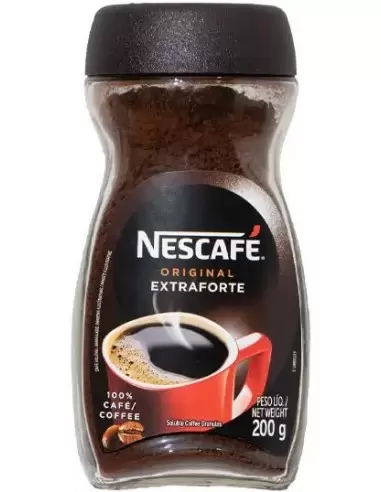 قهوه فوری نسکافه اکسترا فورته 200 گرمی Nescafe Original Extra Forte Coffee اصل