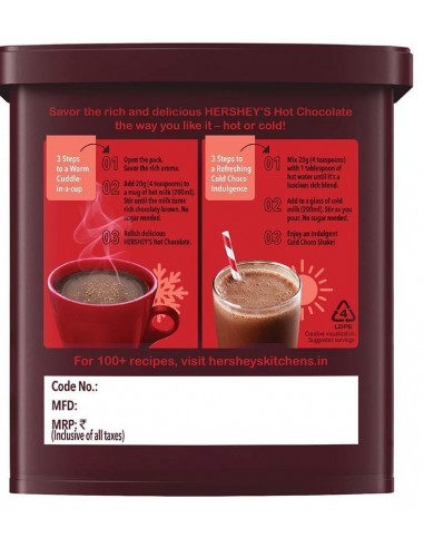 پودر هات چاکلت هرشیز 250 گرمی Hershey's Hot...