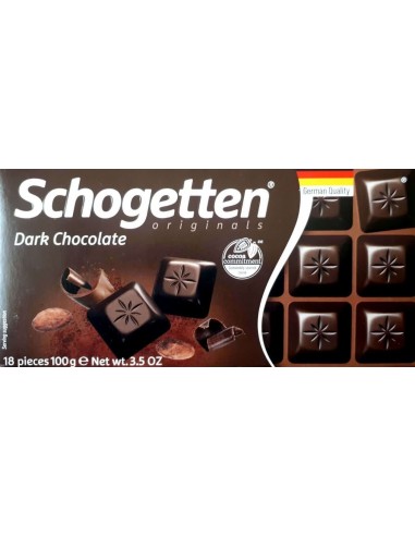 خرید شکلات تخته ای تلخ شوگوتن 100 گرمی Schogetten Dark Chocolate