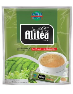 خرید چای لاته (شیر چای) فوری علی تی با اسانس جینسینگ 360 گرمی Alitea Latte Instant Tea with Essence of Ginseng