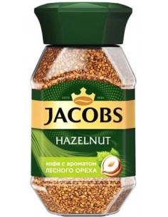 قهوه فوری جاکوبز با طعم فندق- 95 گرمی Jacobs instant coffee with Hazelnut flavor