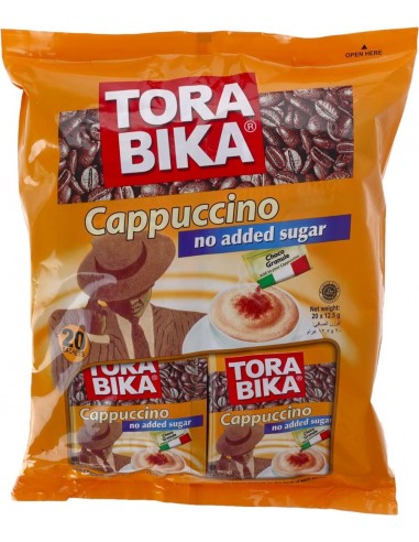 خرید کاپوچینو تورابیکا بدون قند (رژیمی) 20 عددی ToraBika Cappuccino No Added Sugar