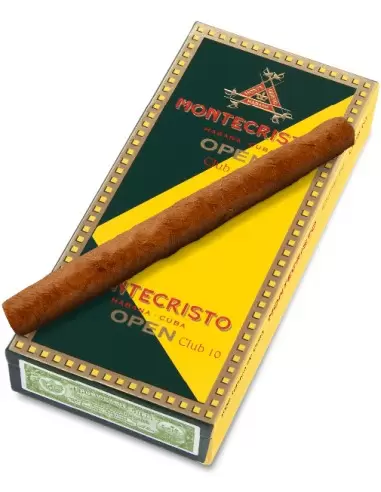 سیگار برگ مونته کریستو اوپن کلاب (سیگاریلو) 10 - Montecristo Open Club 10 نخی