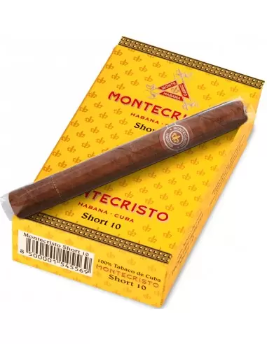سیگار برگ مونته کریستو شورت (سیگاریلو) 10 - Montecristo Short 10 نخی