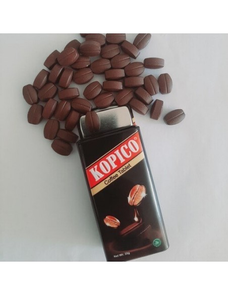 خرید قرص قهوه کوپیکو خوشبو کننده دهان 35 گرمی Kopico Coffee Tablet