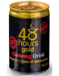 خرید نوشیدنی انرژی زا جنسینگ 48 ساعته 150 میل Ginseng 48 Hours Gold Drink