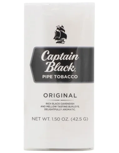 توتون پیپ کاپتان بلک سفید Captain Black White اصل