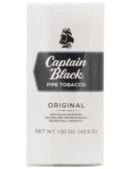 توتون پیپ کاپتان بلک سفید Captain Black White اصل