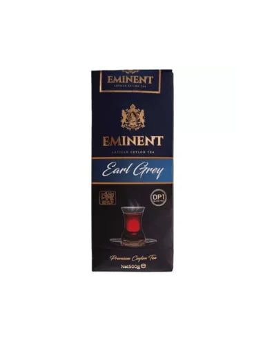 خرید چای سیاه عطری ارل گری امیننت 500گرمی Eminent Earl Grey Artisan Ceylon Tea OP1