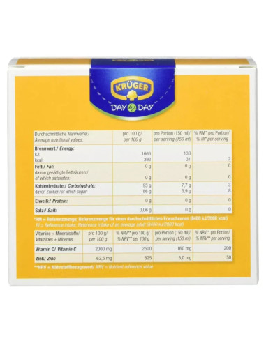 خرید دمنوش فوری عسل و مریم گلی کروگر آلمانی 18 عددی (140 گرم) Kruger Salbei Honig