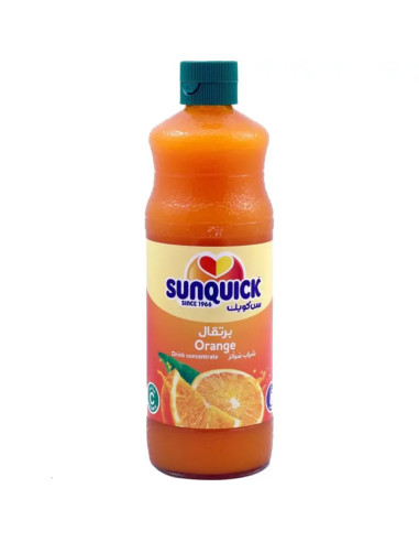 خرید شربت سان کوئیک با طعم پرتقال 840 میل Sunquick Orange Concentrate Drink