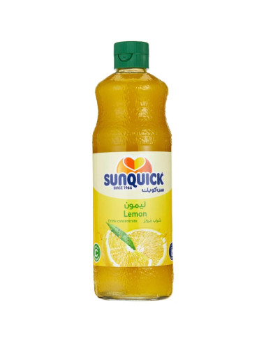 خرید شربت سان کوئیک با طعم لیمو 840 میل Sunquick Lemon Concentrate Drink
