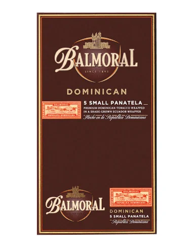 سیگار برگ بالمورال پاناتیلا Balmoral Dominican Small Panatela 5نخی