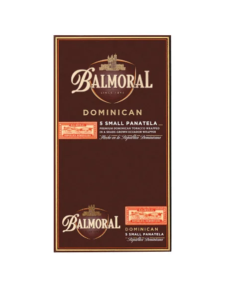 سیگار برگ بالمورال پاناتیلا Balmoral Dominican Small Panatela 5نخی