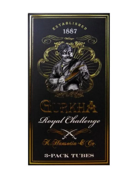 سیگار برگ گورخا رویال چلنج Gurkha Royal Challenge Toro Tubed Cigar- تک نخ
