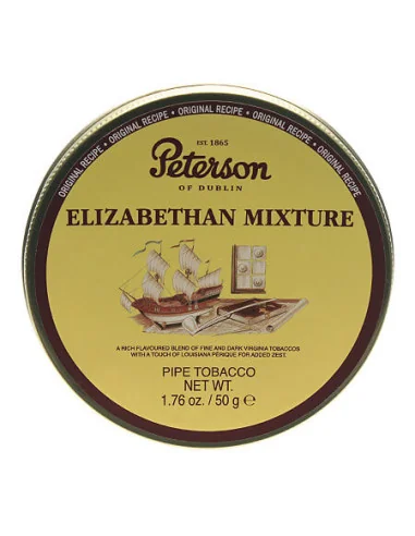توتون پیپ پترسون الیزابتن میکسچر Peterson Elizabethan Mixture (دانهیل الیزابتن میکسچر سابق)