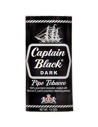 توتون پیپ کاپتان بلک دارک Captain Black Dark اصل