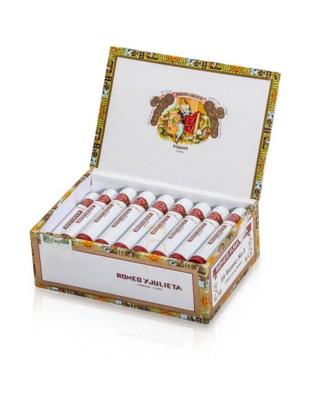 سیگار برگ رومئو جولیتا ROMEO Y JULIETA Romeo No.3 Tubos