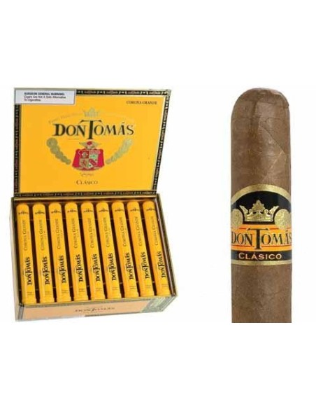 سیگار برگ دون توماس Don Tomas Clasico Corona Grande Tubo