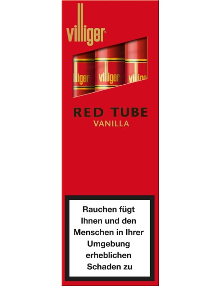 سیگار برگ ویلیجر تیوب قرمز Villiger Red Tube Vanillla